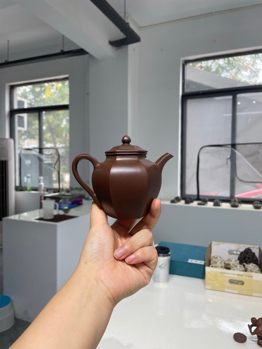 六方秋水·精工薄胎·200cc老紫料