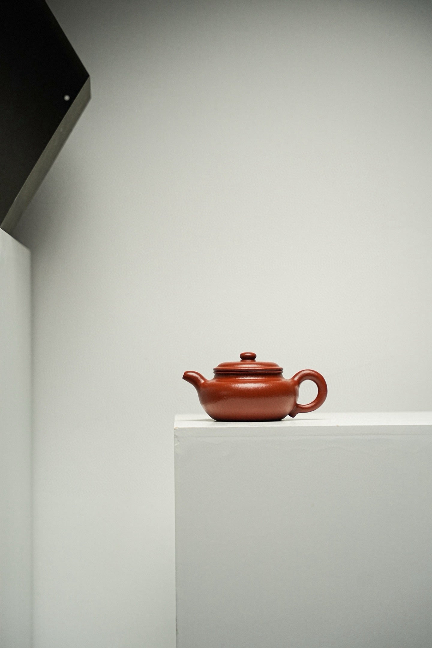 座有兰言·仿古·全手工·240cc30目粗砂老朱泥