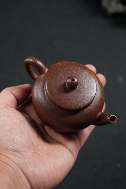 平盖莲子150cc紫泥料 紫玉金砂