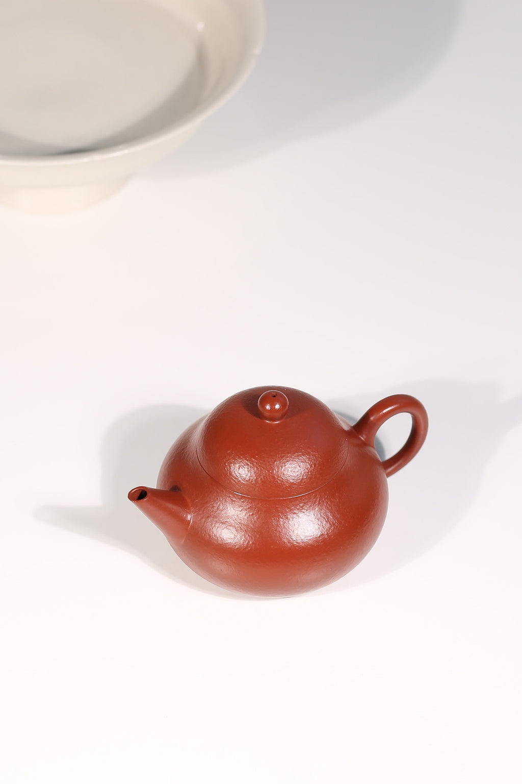 『梨式水平』粗砂皱皮朱泥·120cc