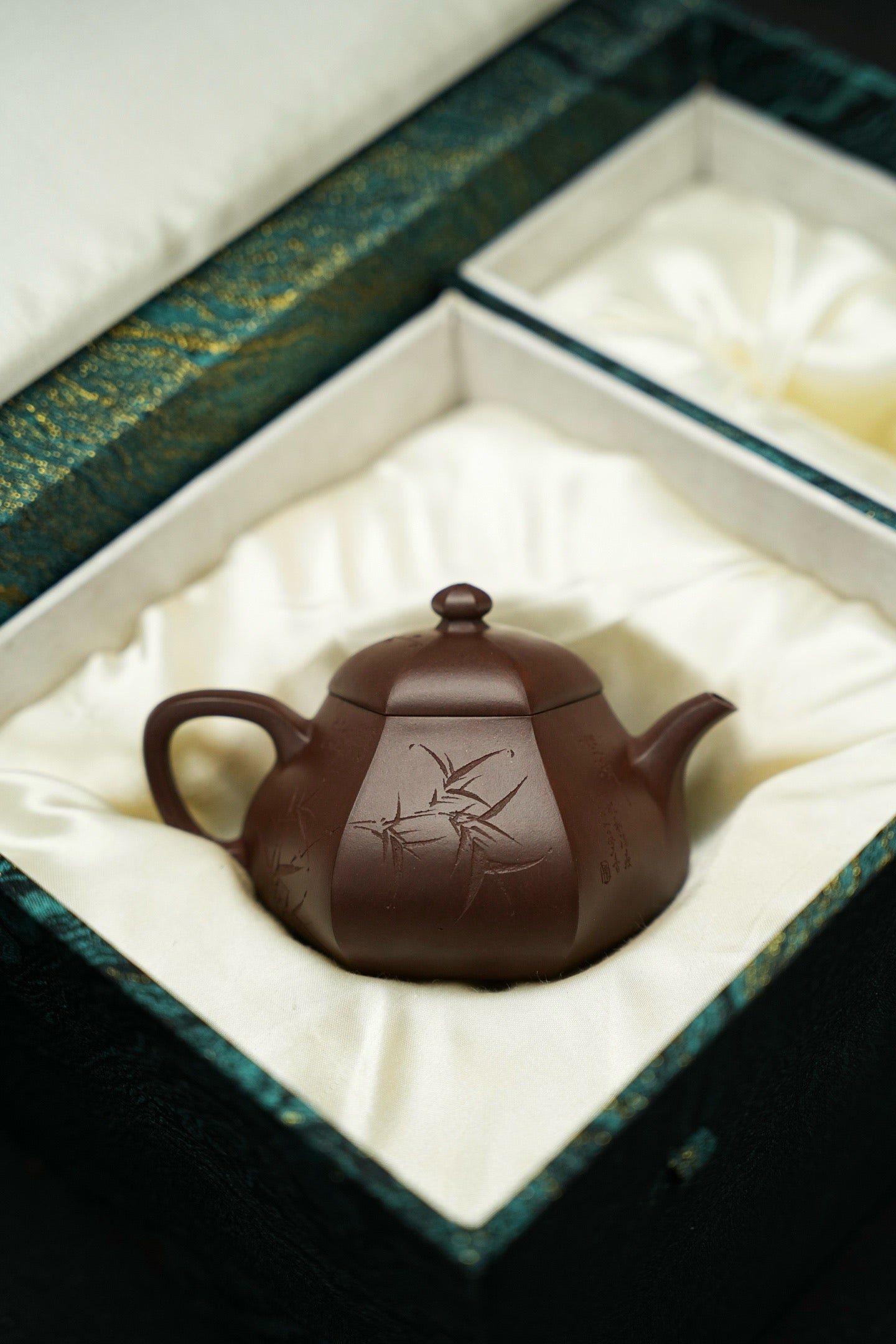 文乐·六方梨式·160cc顶级老紫泥