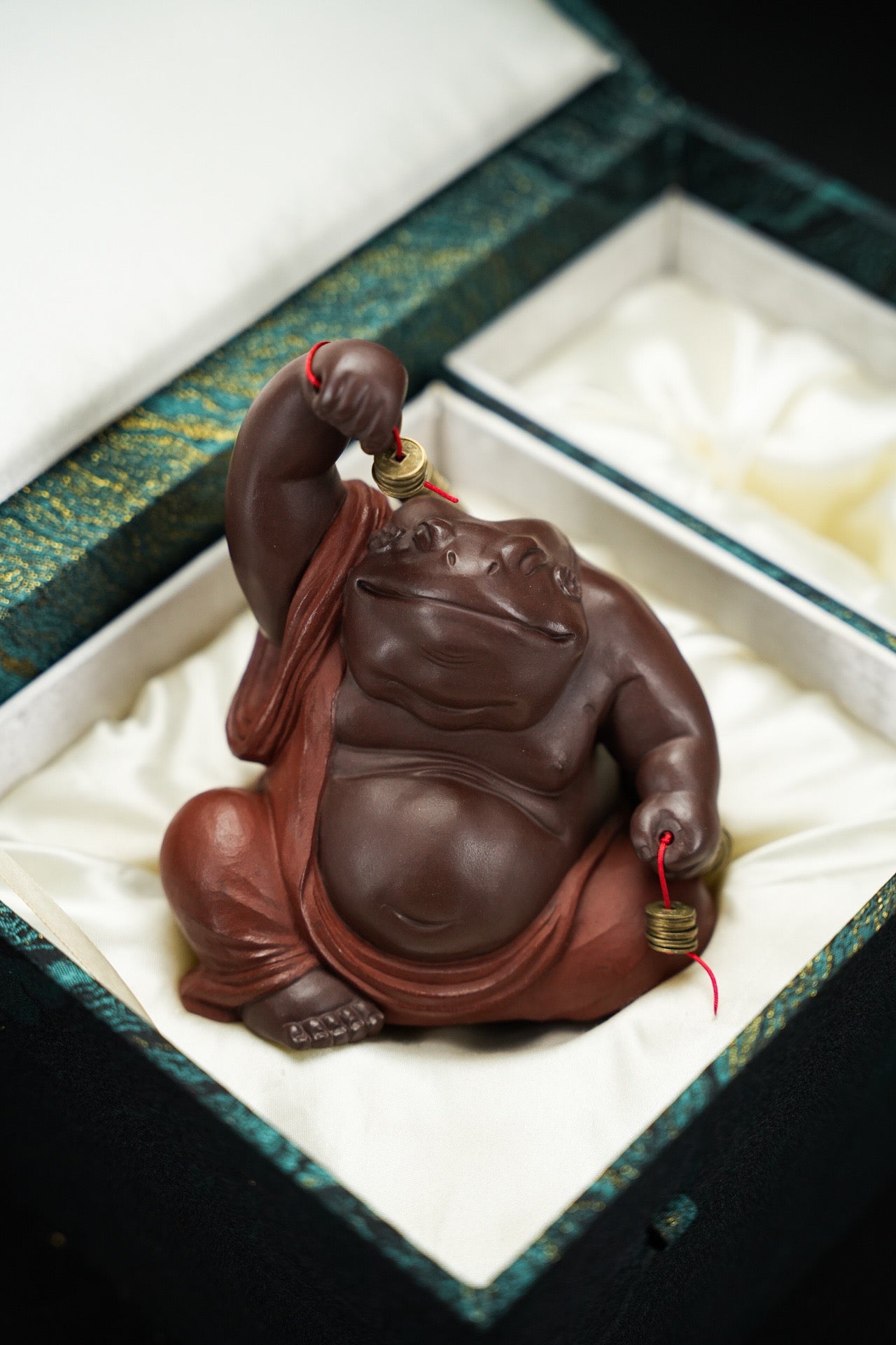 蟾仙『腰缠万贯』·11/8/14紫泥 小红泥