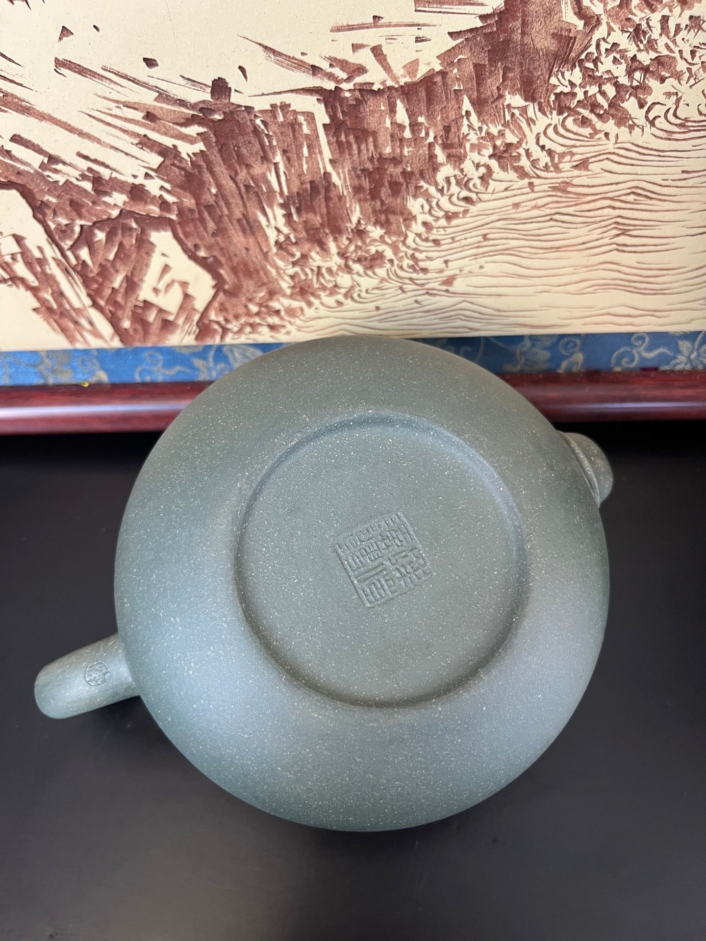 容量：330cc

泥料：雪花绿泥