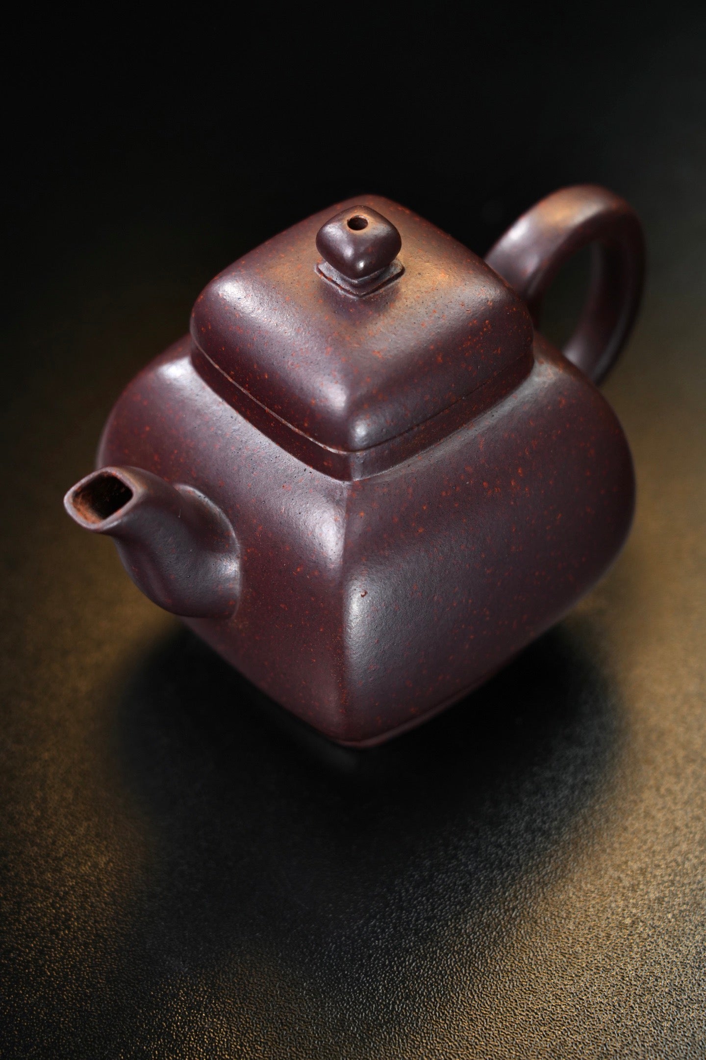 四方·宫灯老紫泥柴烧·200cc