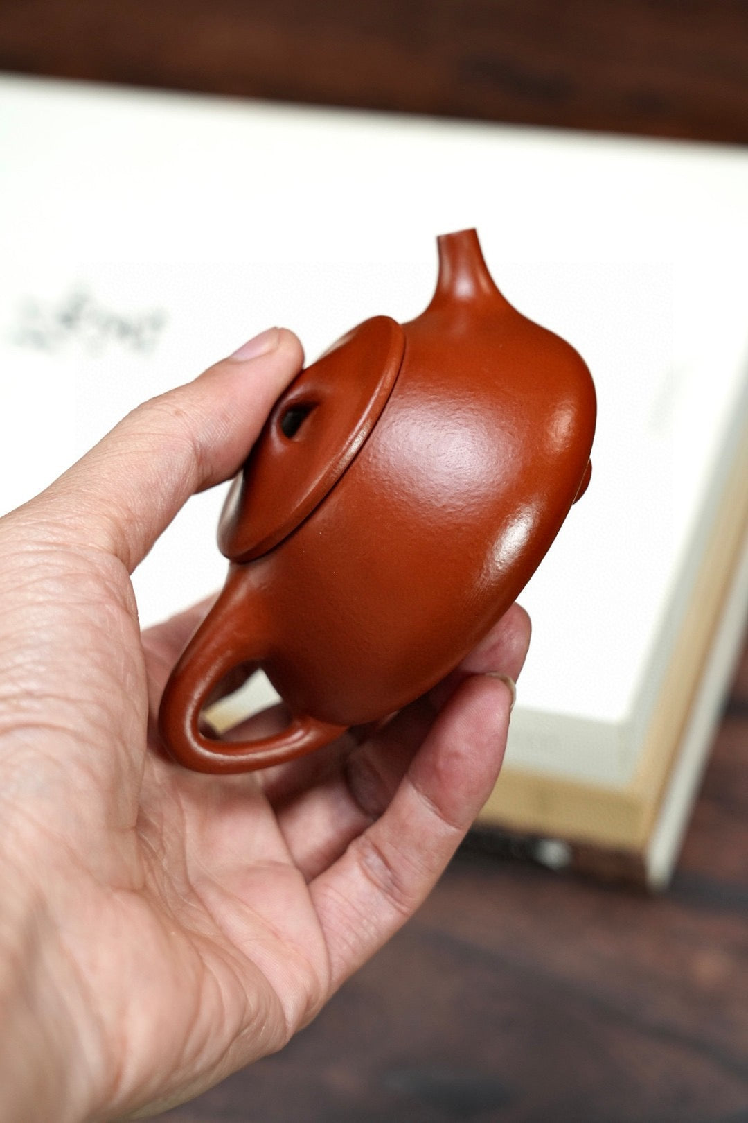 小小满瓢朱泥·120cc