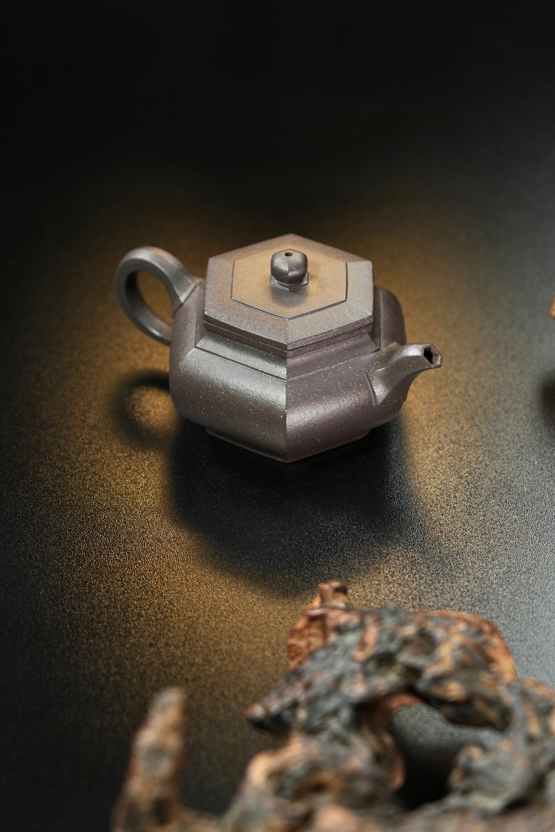 大彬·六方天青泥·160cc