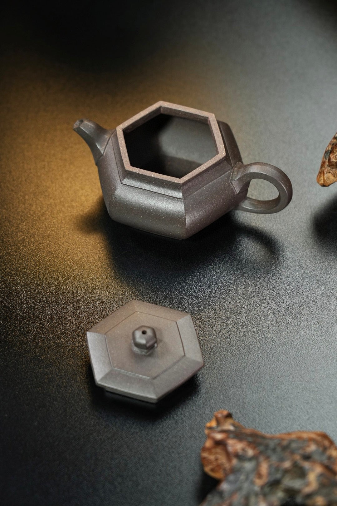 大彬·六方天青泥·160cc