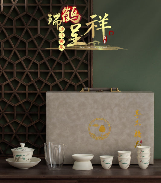 亚光瑞鹤呈祥套组 1