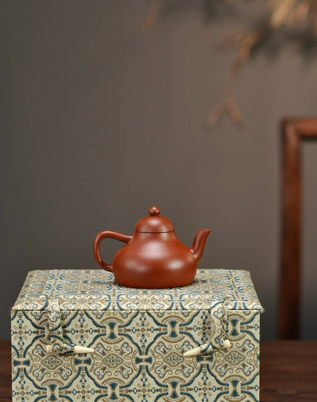 『秋梨』生砂朱泥·90cc·