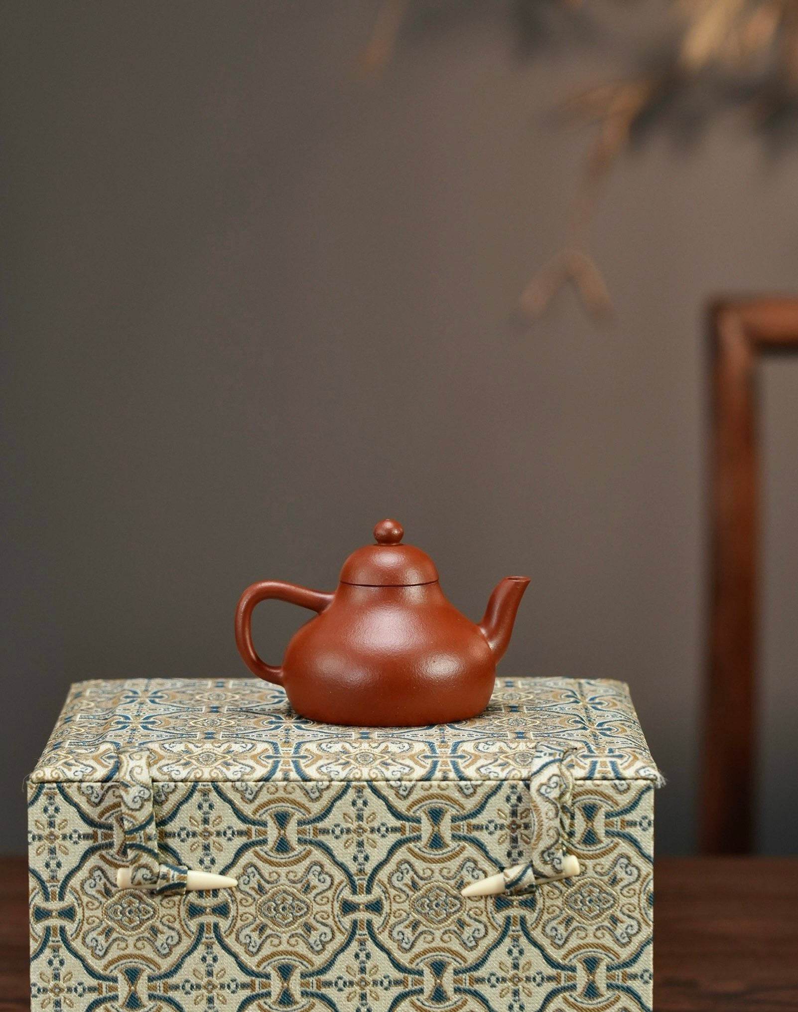 『秋梨』生砂朱泥·90cc·