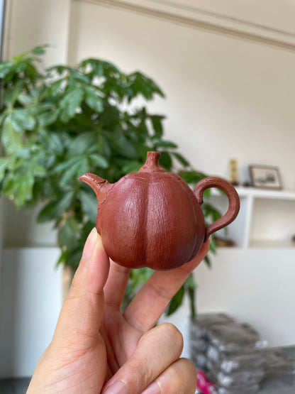 鸣远小南瓜65cc降坡料粉浆朱泥
