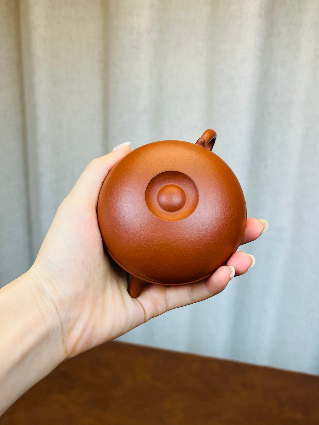 线圆生砂小红泥 150cc