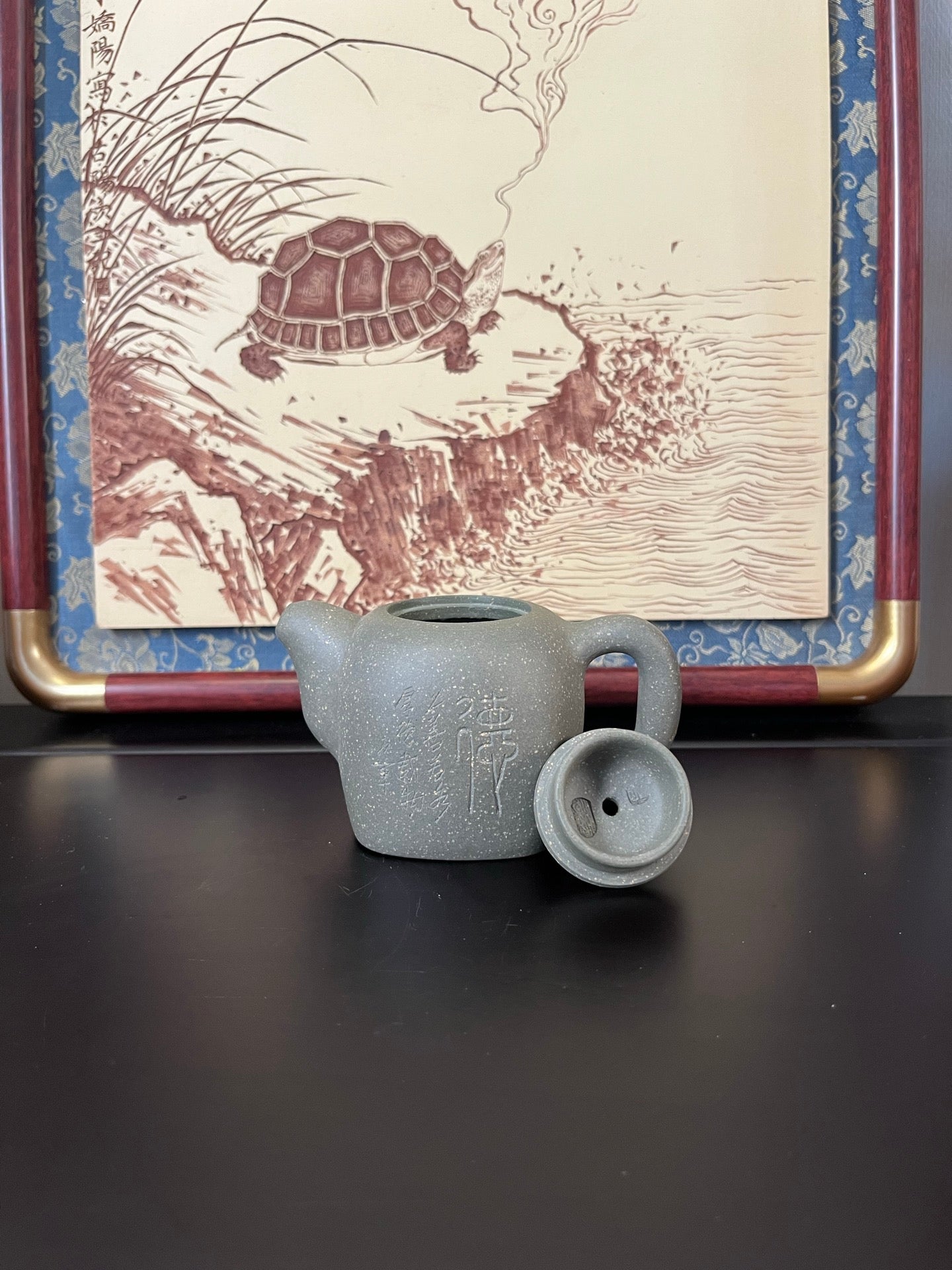 容量：130cc

泥料：双军绿泥