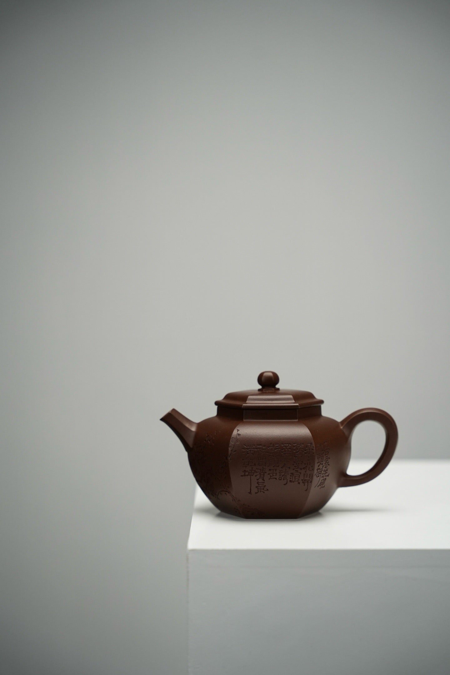 六方宫灯220cc老紫泥