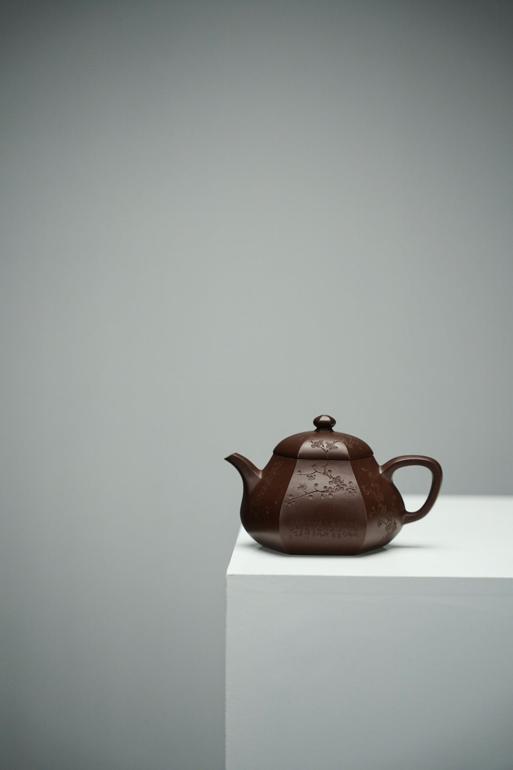 文乐·六方梨式·160cc顶级老紫泥