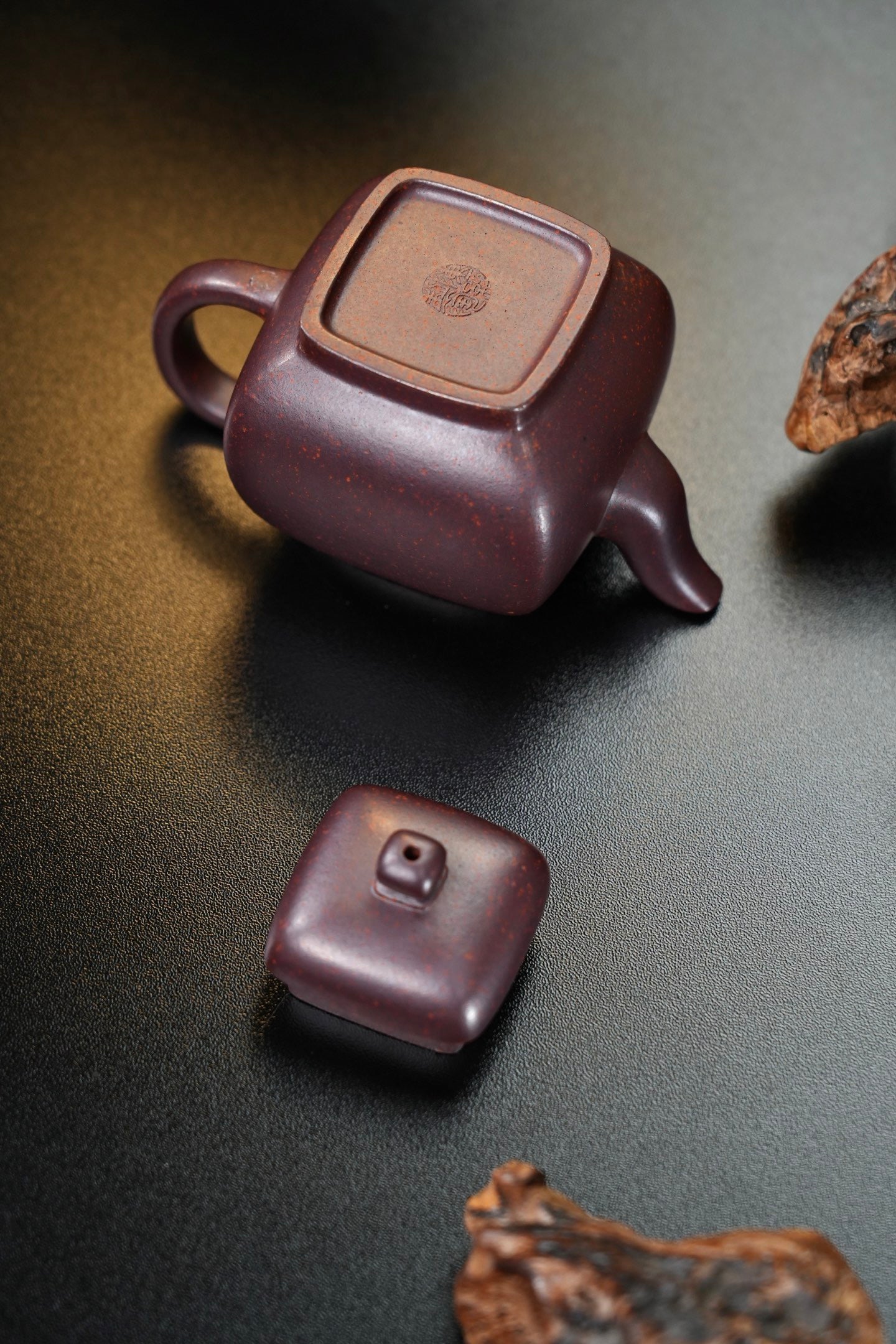 四方·宫灯老紫泥柴烧·200cc