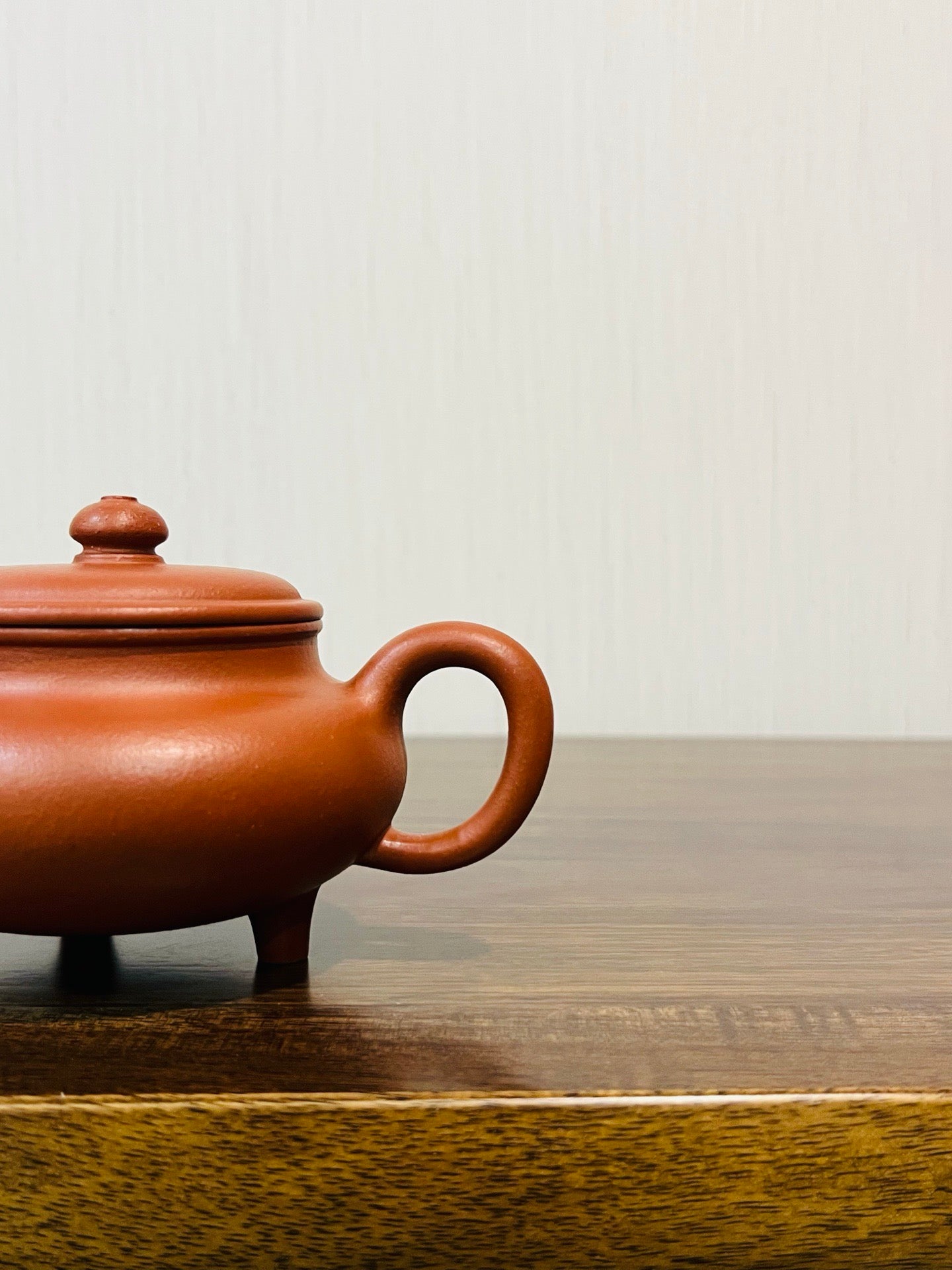 三足玉盉生砂小红泥 190cc