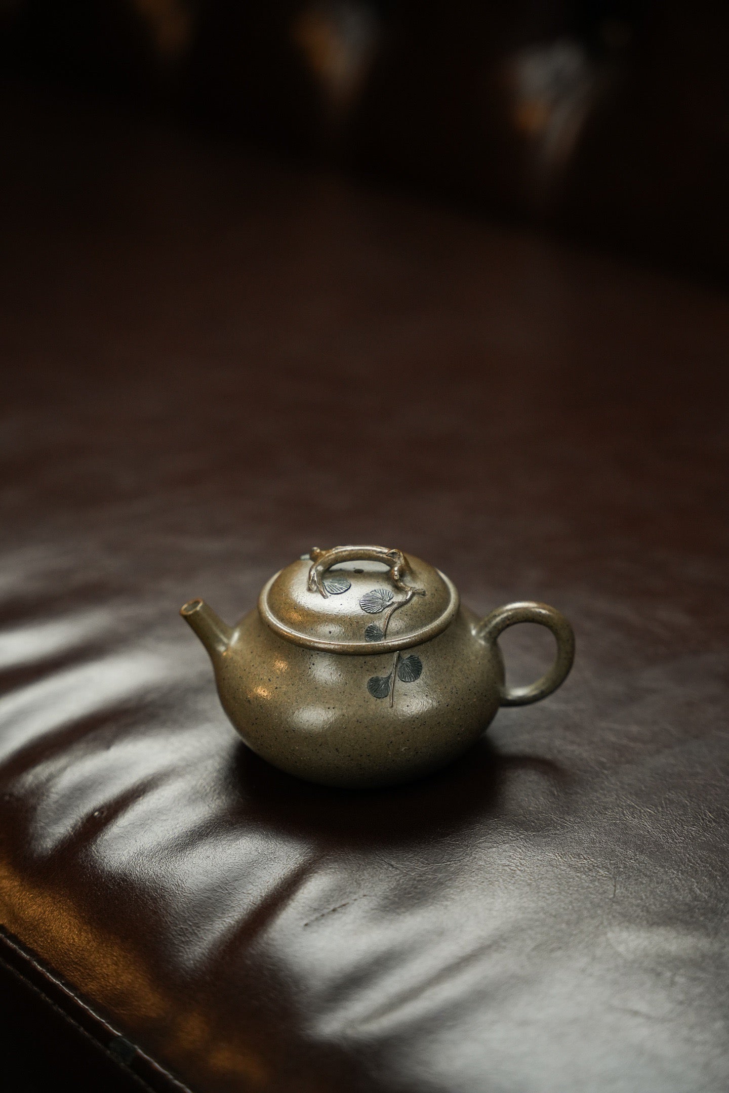 藏元·清秋·把玩器·110cc黄金段古法柴烧