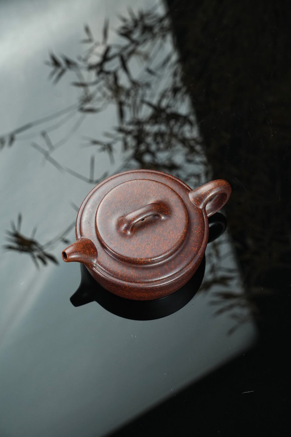 平盖·线韵老紫泥柴烧180cc