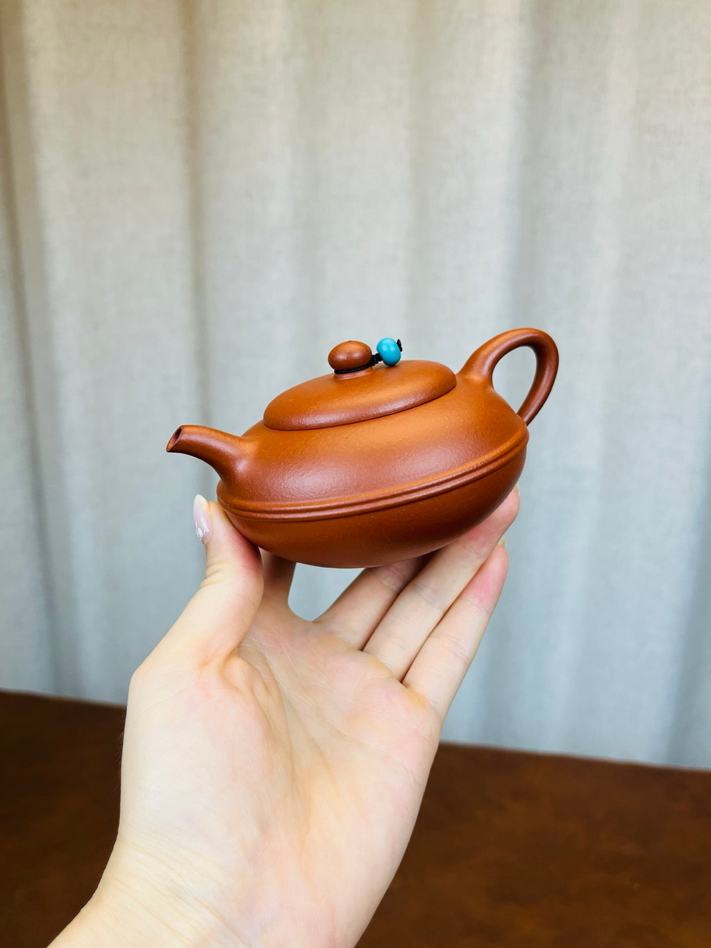 线圆生砂小红泥 150cc