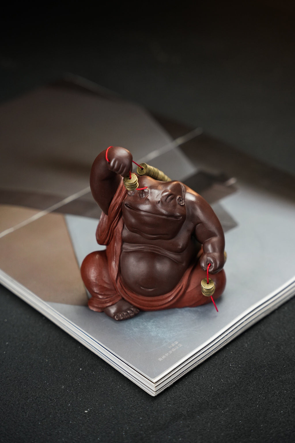 蟾仙『腰缠万贯』·11/8/14紫泥 小红泥