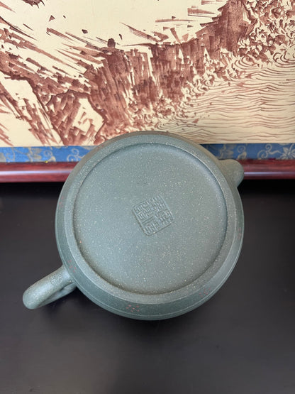 容量：350cc
泥料：雪花绿泥