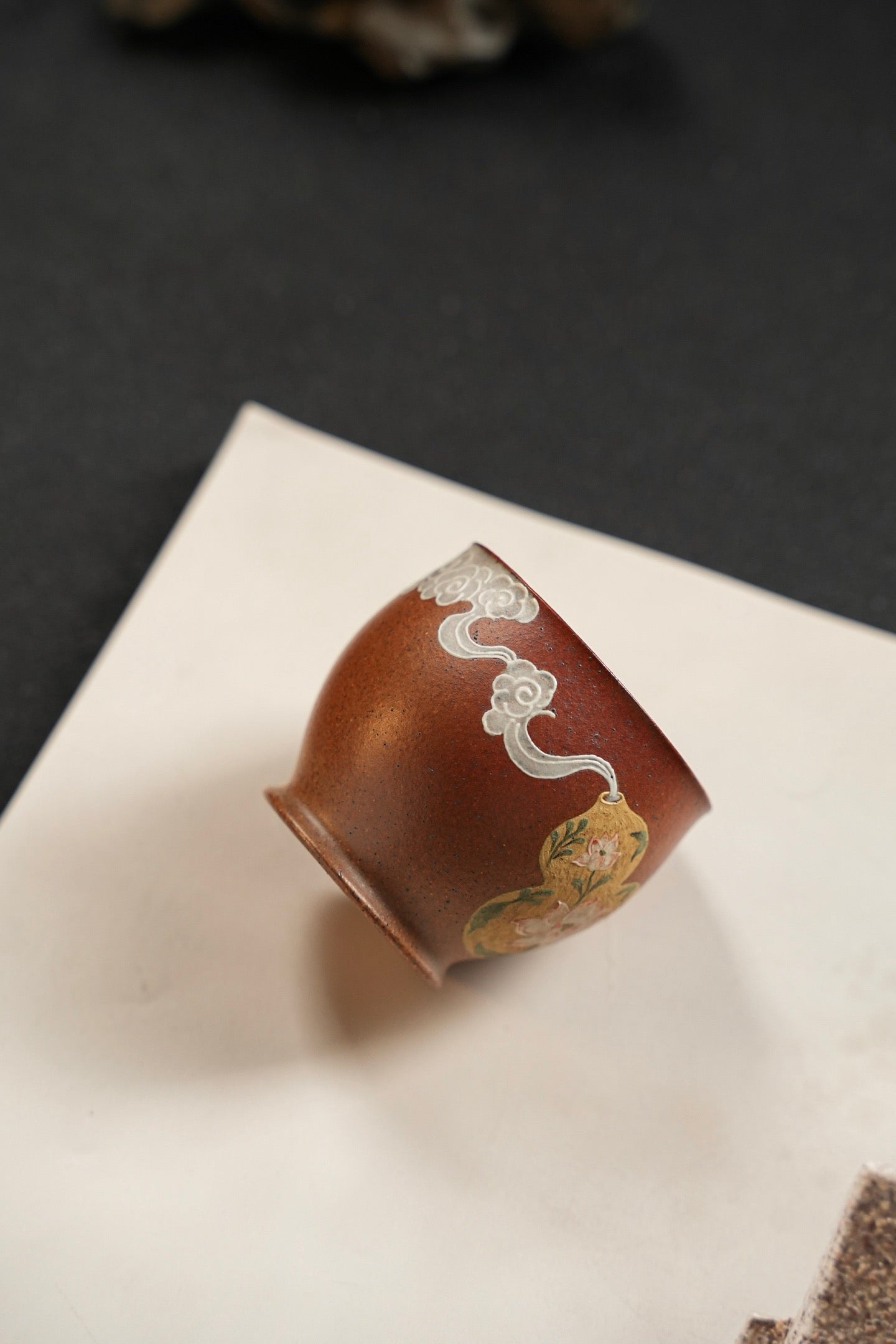 福禄圆融杯·柴烧款·130cc黄金段
