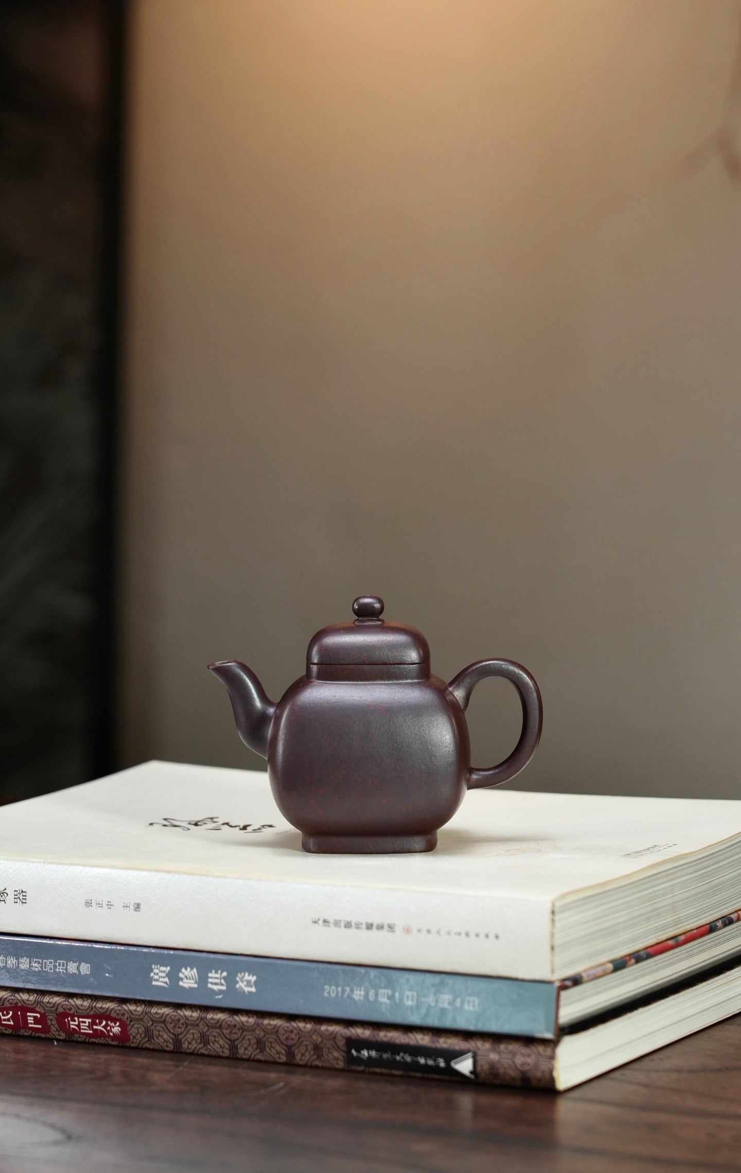 四方·宫灯老紫泥柴烧·200cc