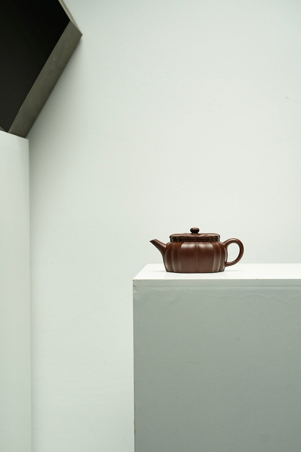 鸣远菱花140cc老紫泥料