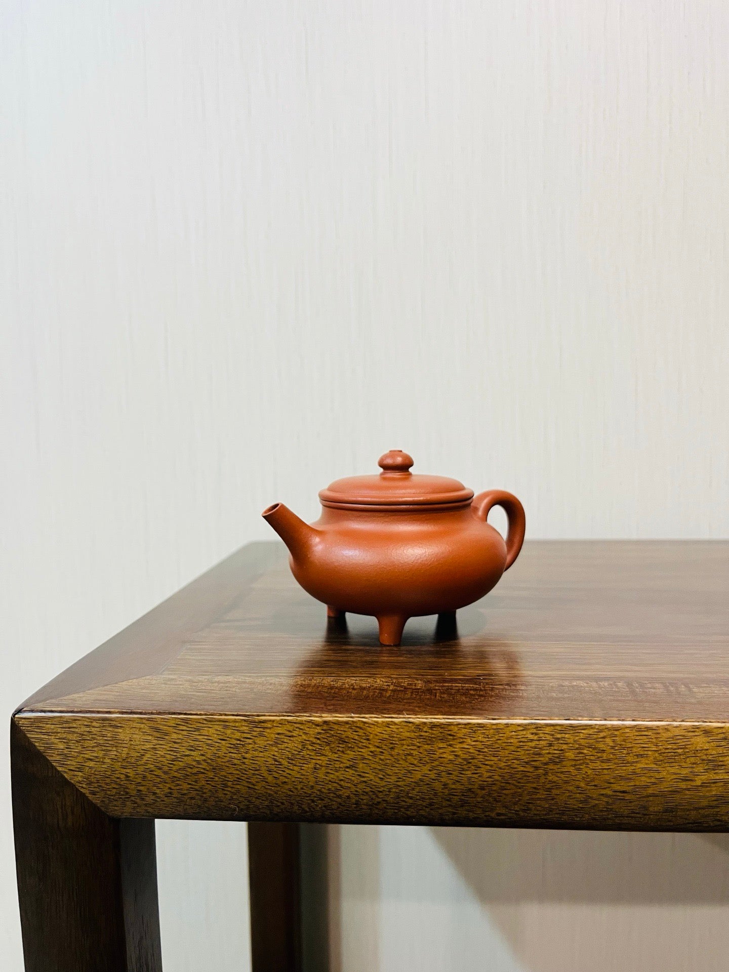 三足玉盉生砂小红泥 190cc