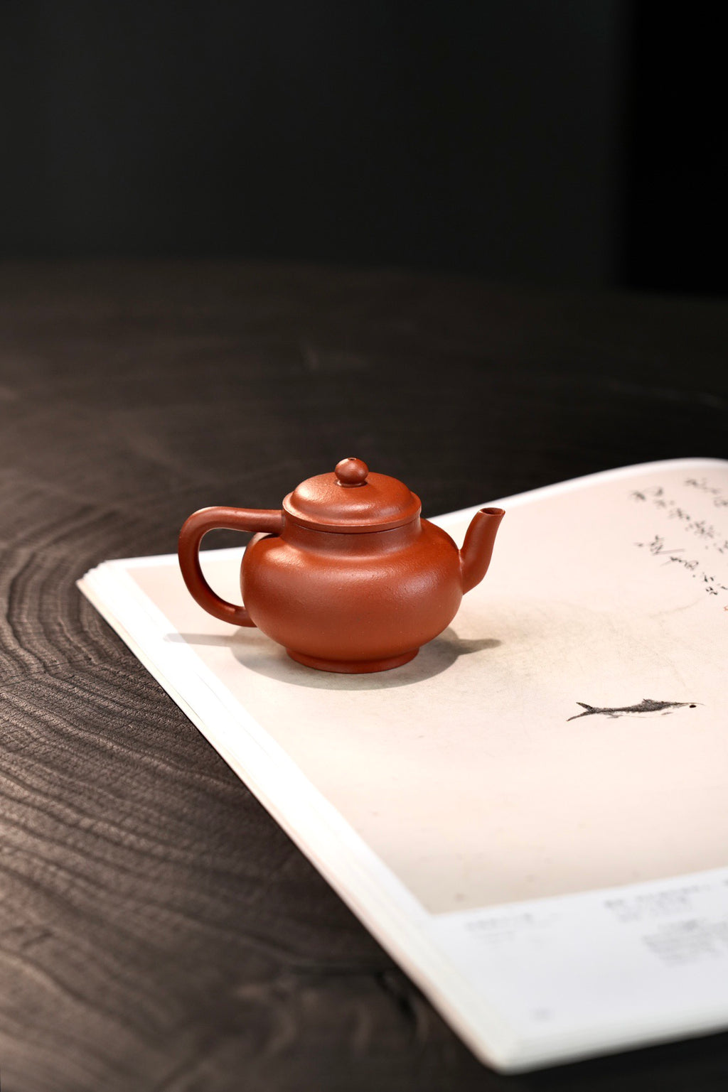 荆溪易式宫灯生砂朱泥·90cc