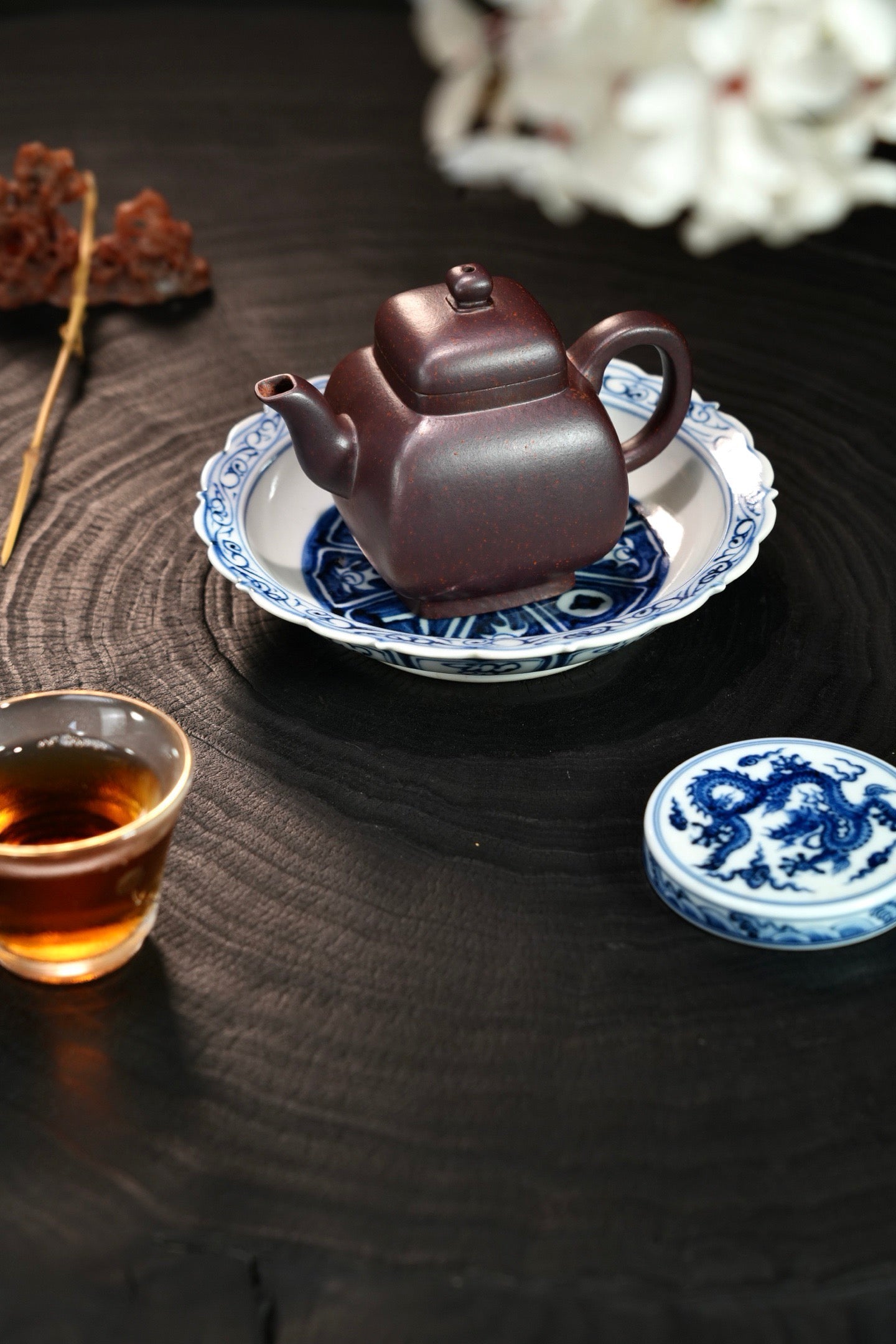 四方·宫灯老紫泥柴烧·200cc