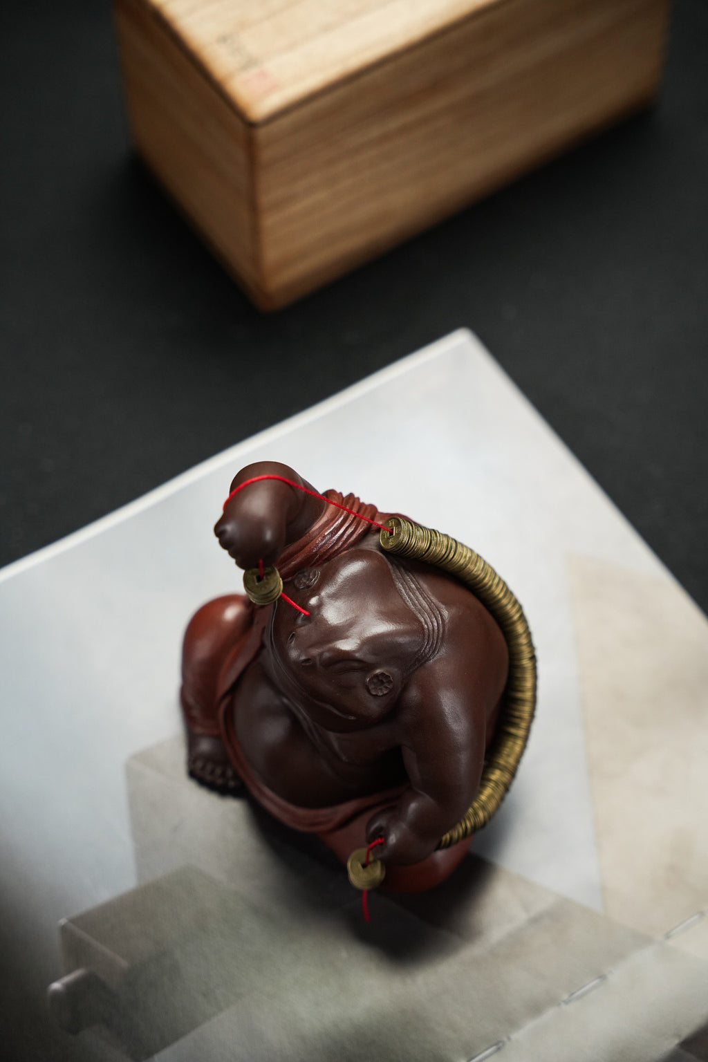 蟾仙『腰缠万贯』·11/8/14紫泥 小红泥