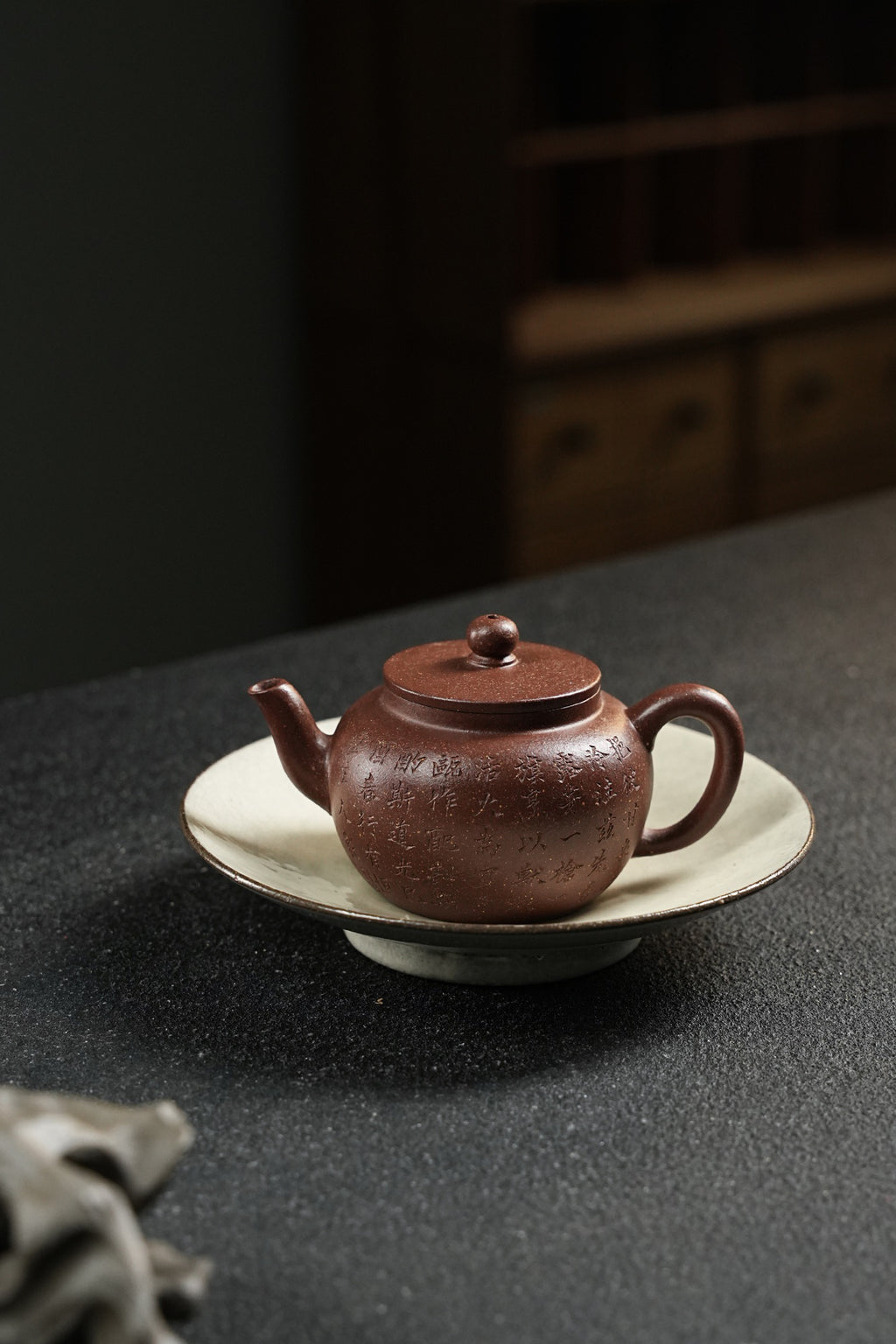 平盖莲子150cc紫泥料 紫玉金砂