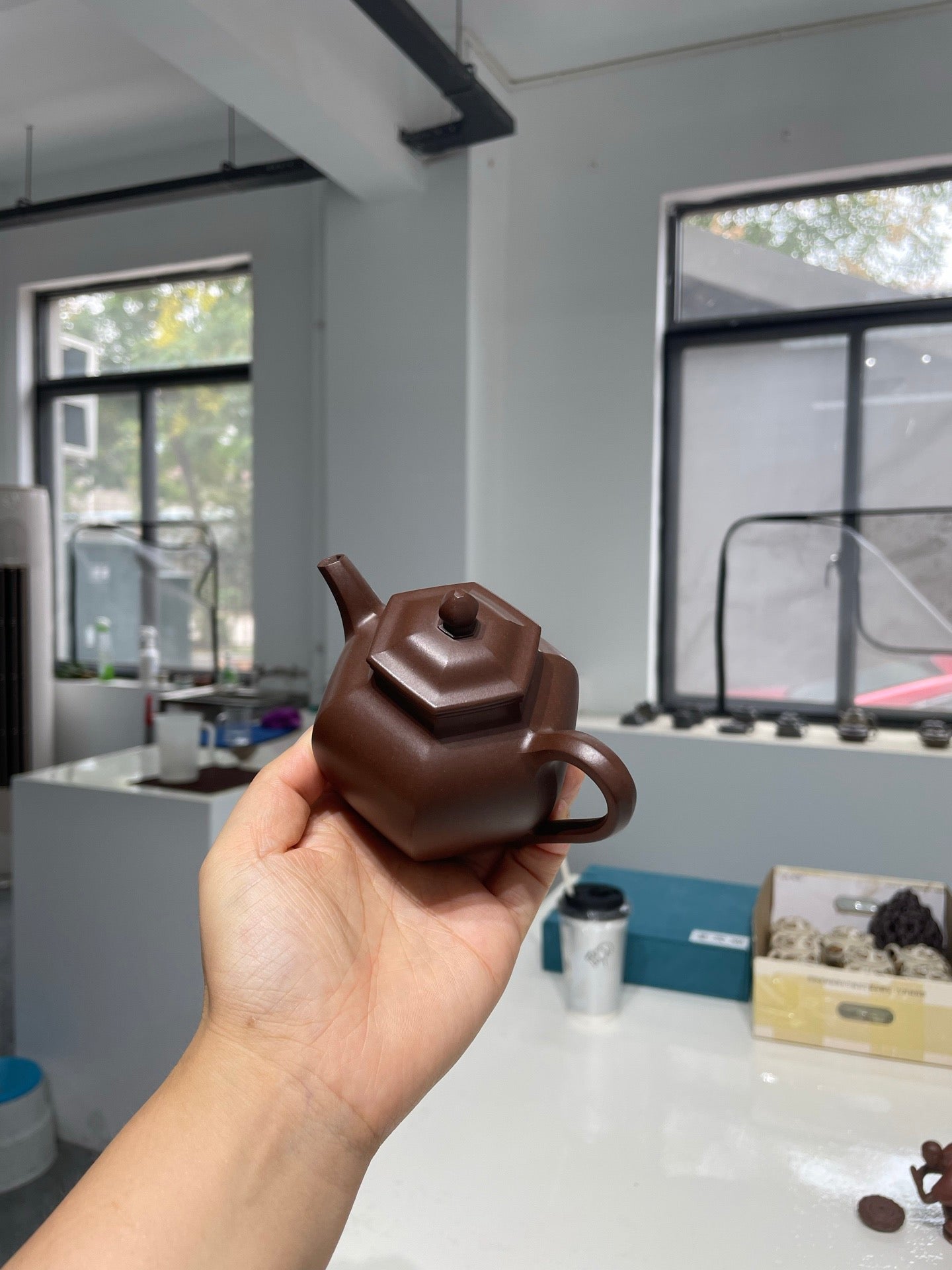 六方秋水·精工薄胎·200cc老紫料