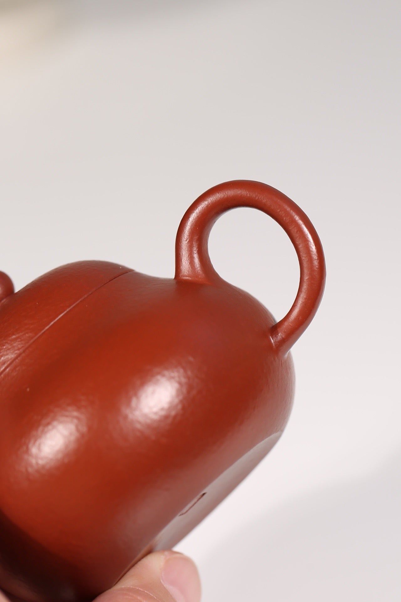 『梨式水平』粗砂皱皮朱泥·120cc