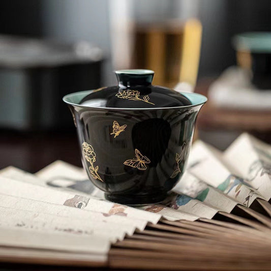 且慢玄黑蝶恋花套组  1