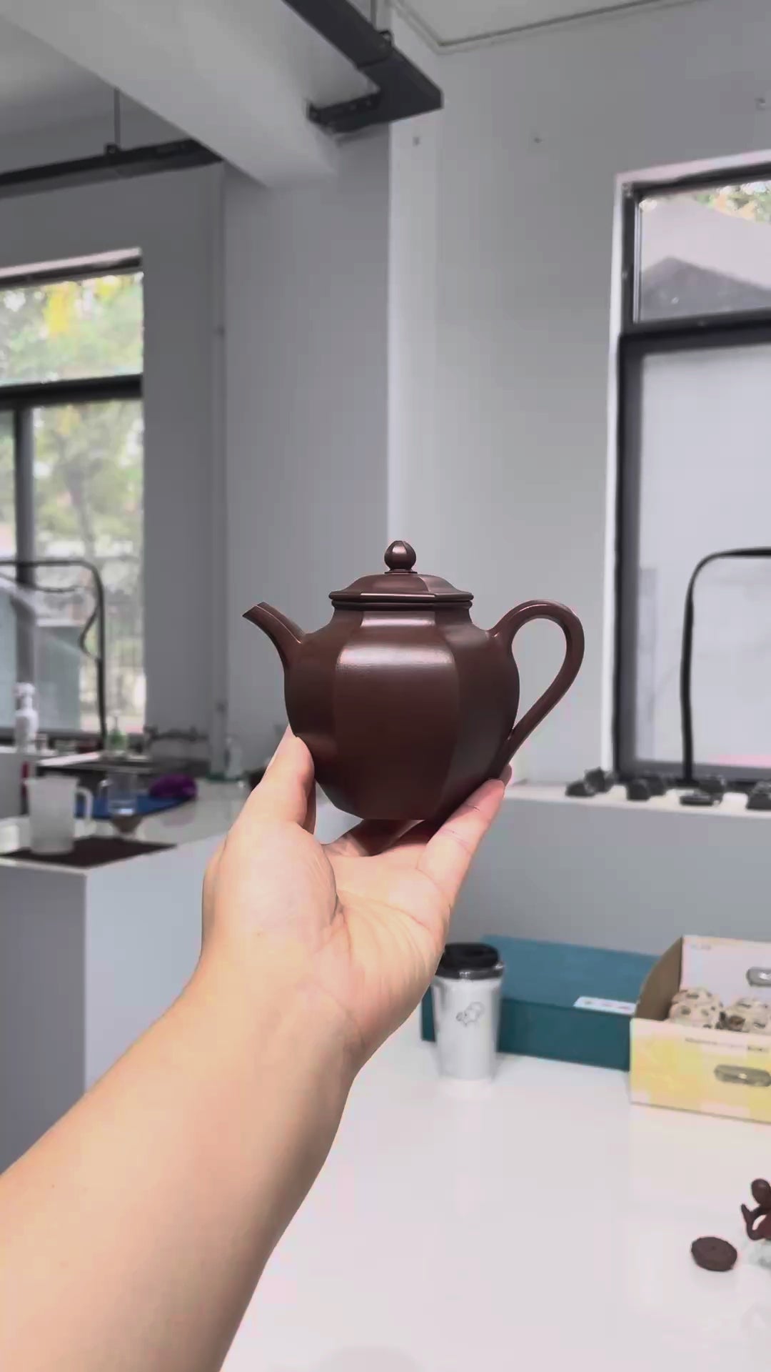 六方秋水·精工薄胎·200cc老紫料